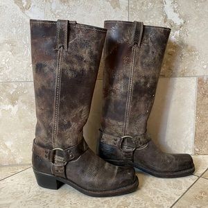 Frye Moto Boots size 8 like new